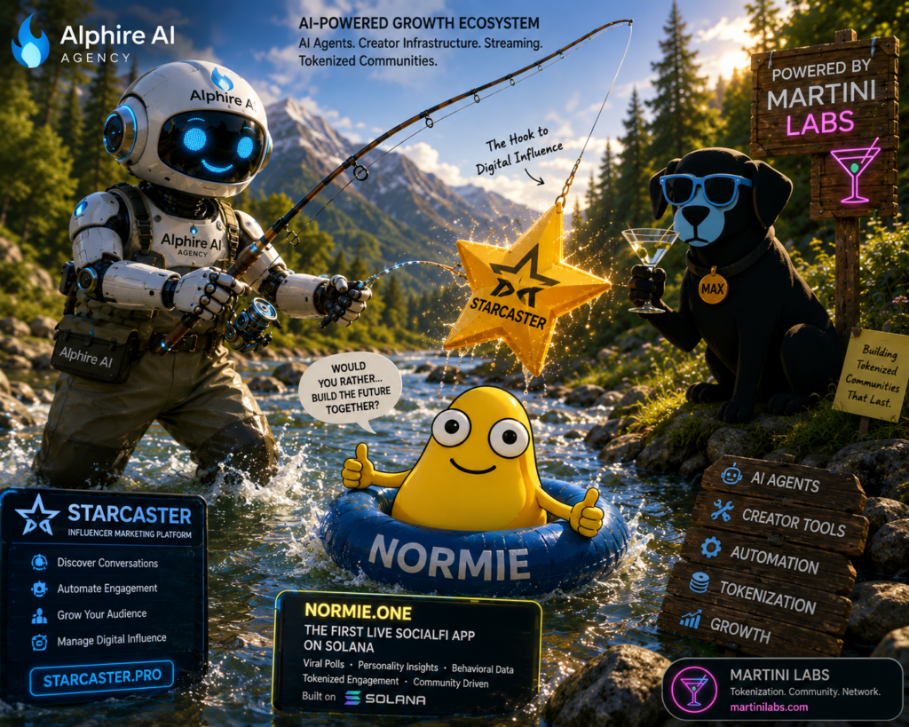 Alphire Starcaster Normie and Martini Labs